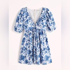Abercrombie & Fitch White Floral Mini Dress